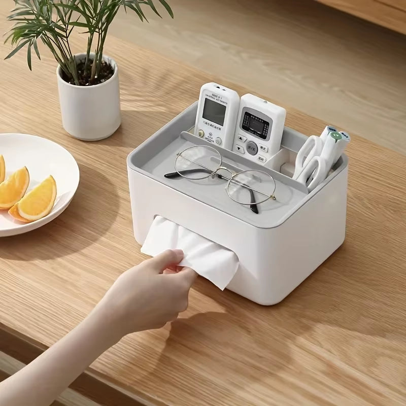 Desktop Storage Box, Tissue Box, Drawer, Paper Box, Multifunctional Remote Control, Miscellaneous Storage Rack, Desktop Storage